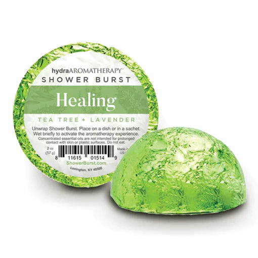 tea tree and lavender aromatherapy shower burst